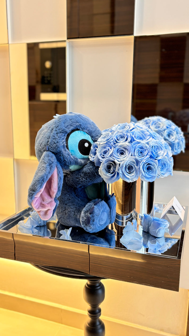 Stitch Preserved Real Roses Flower Gift Box