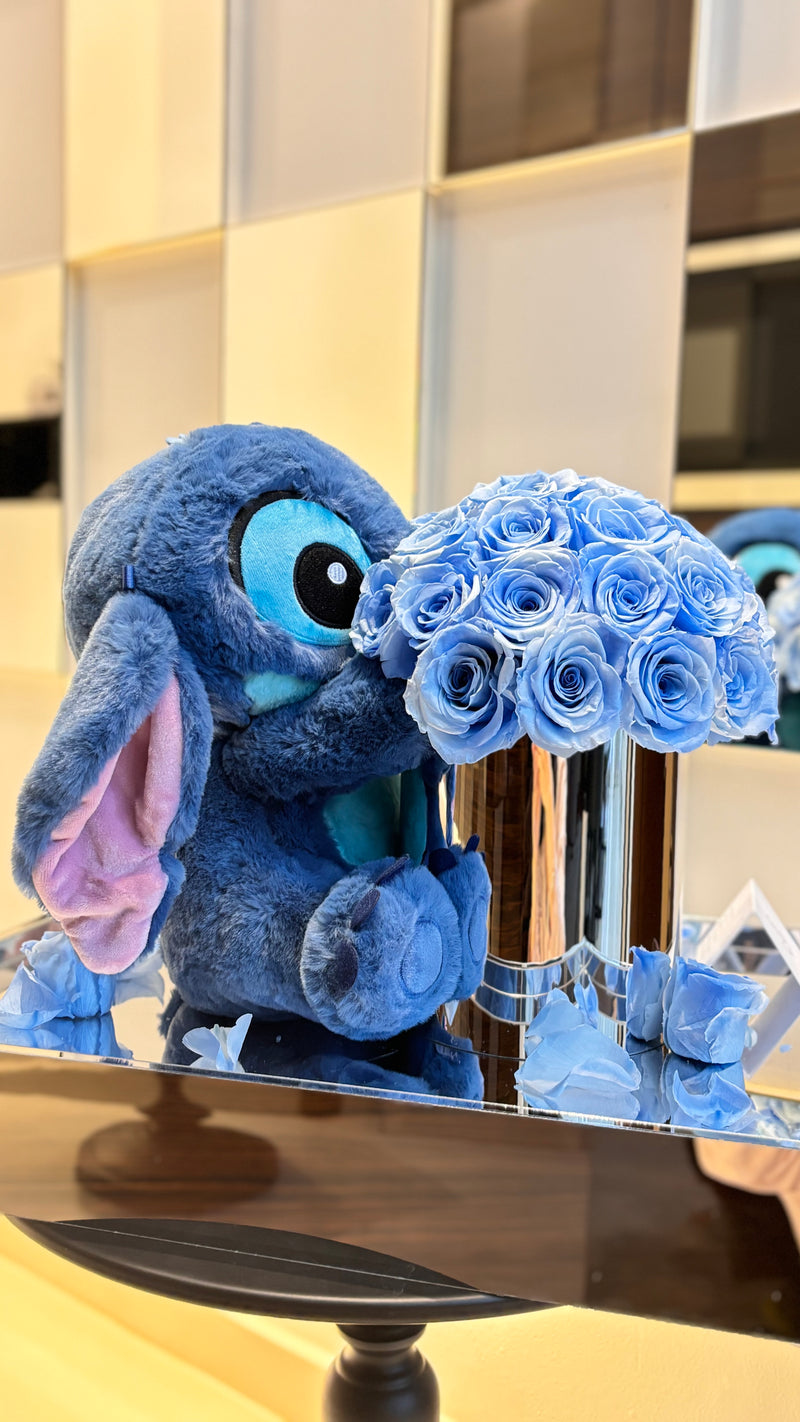 Stitch Preserved Real Roses Flower Gift Box